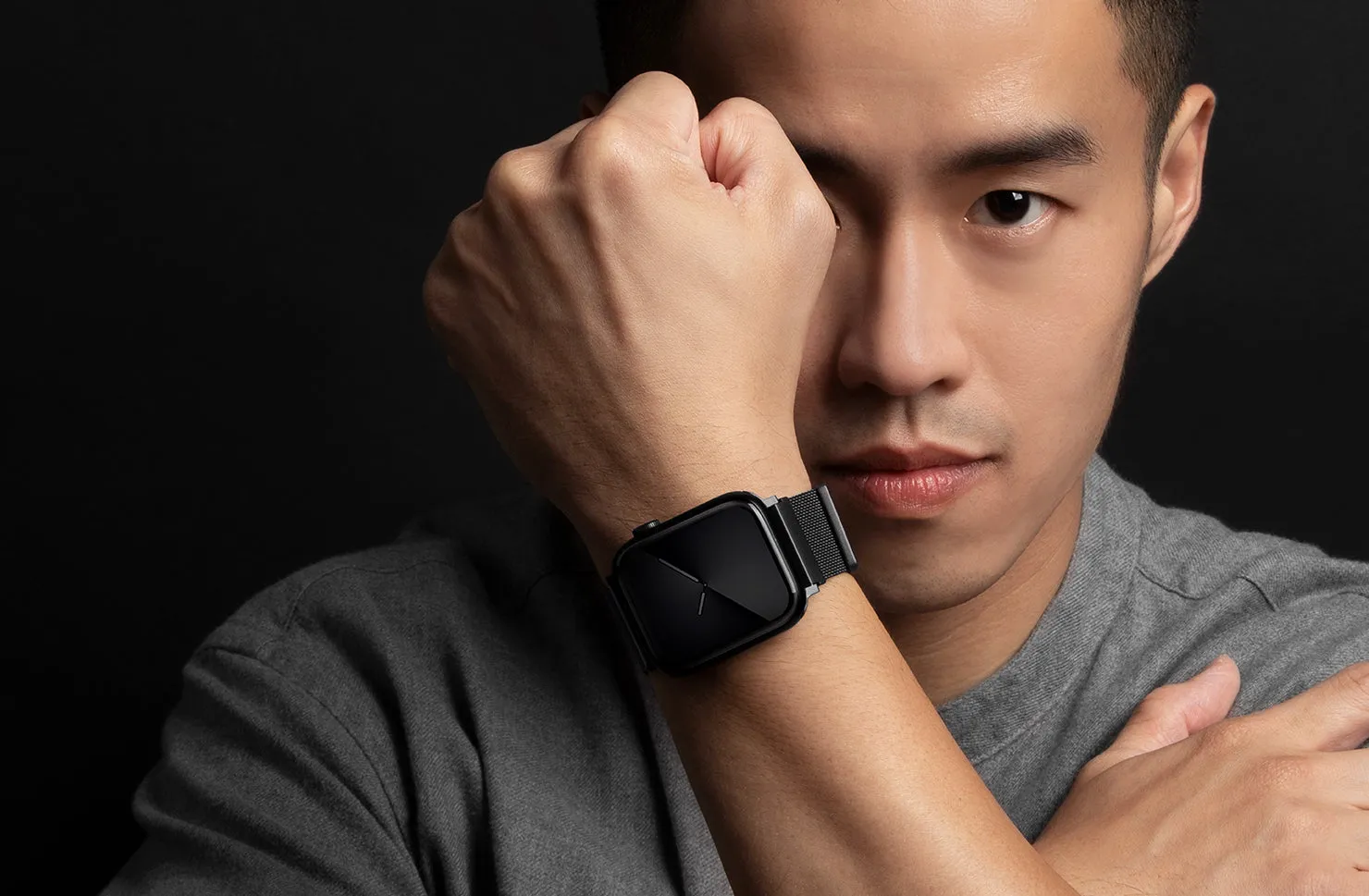 Ремешок UNIQ Dante для Apple Watch 46/45/44 мм, бежевый (Starlight)