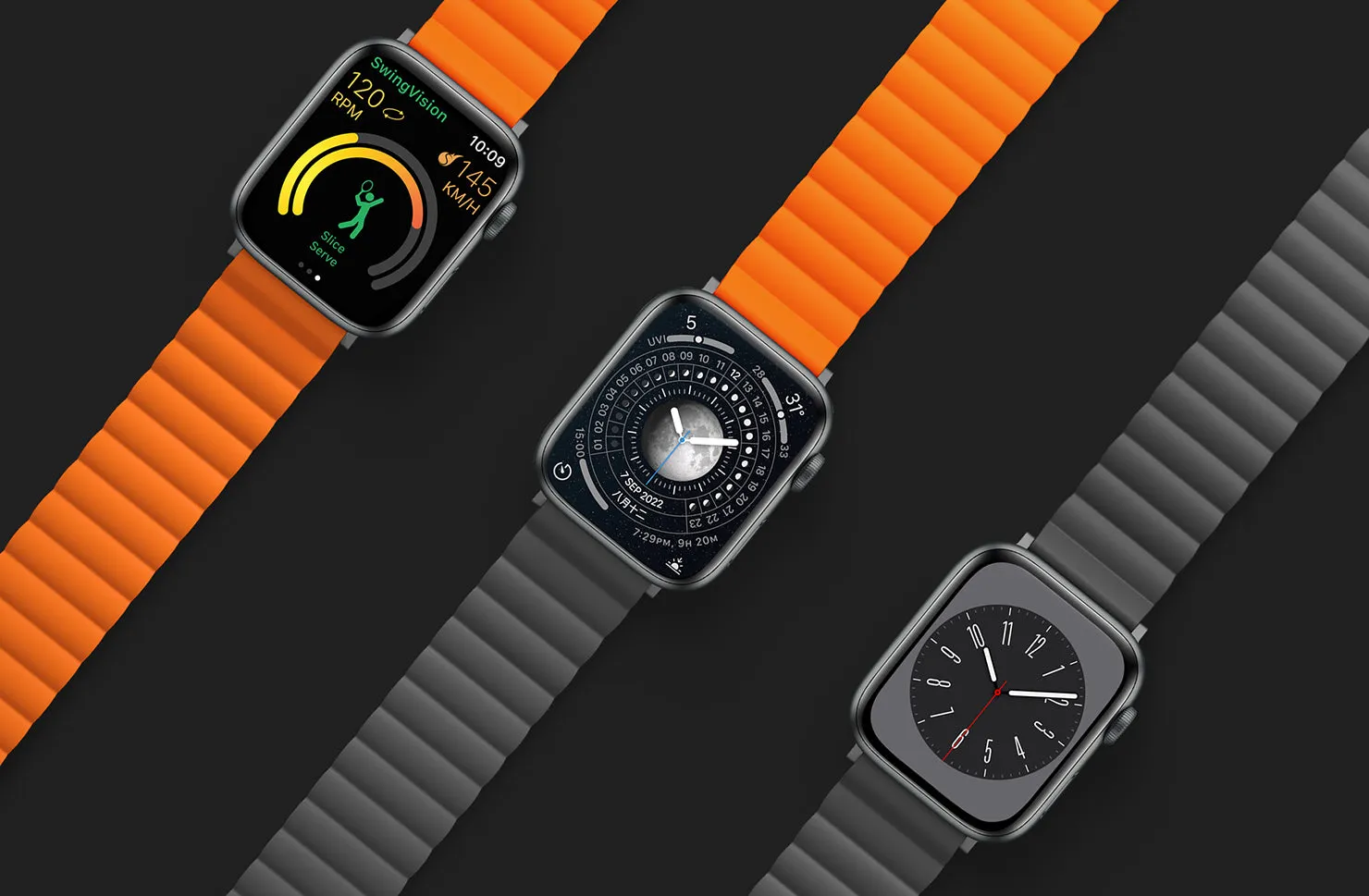 Ремешок UNIQ Revix для Apple Watch 49/46/45/44 мм, розовый / бежевый (Pink Beige)