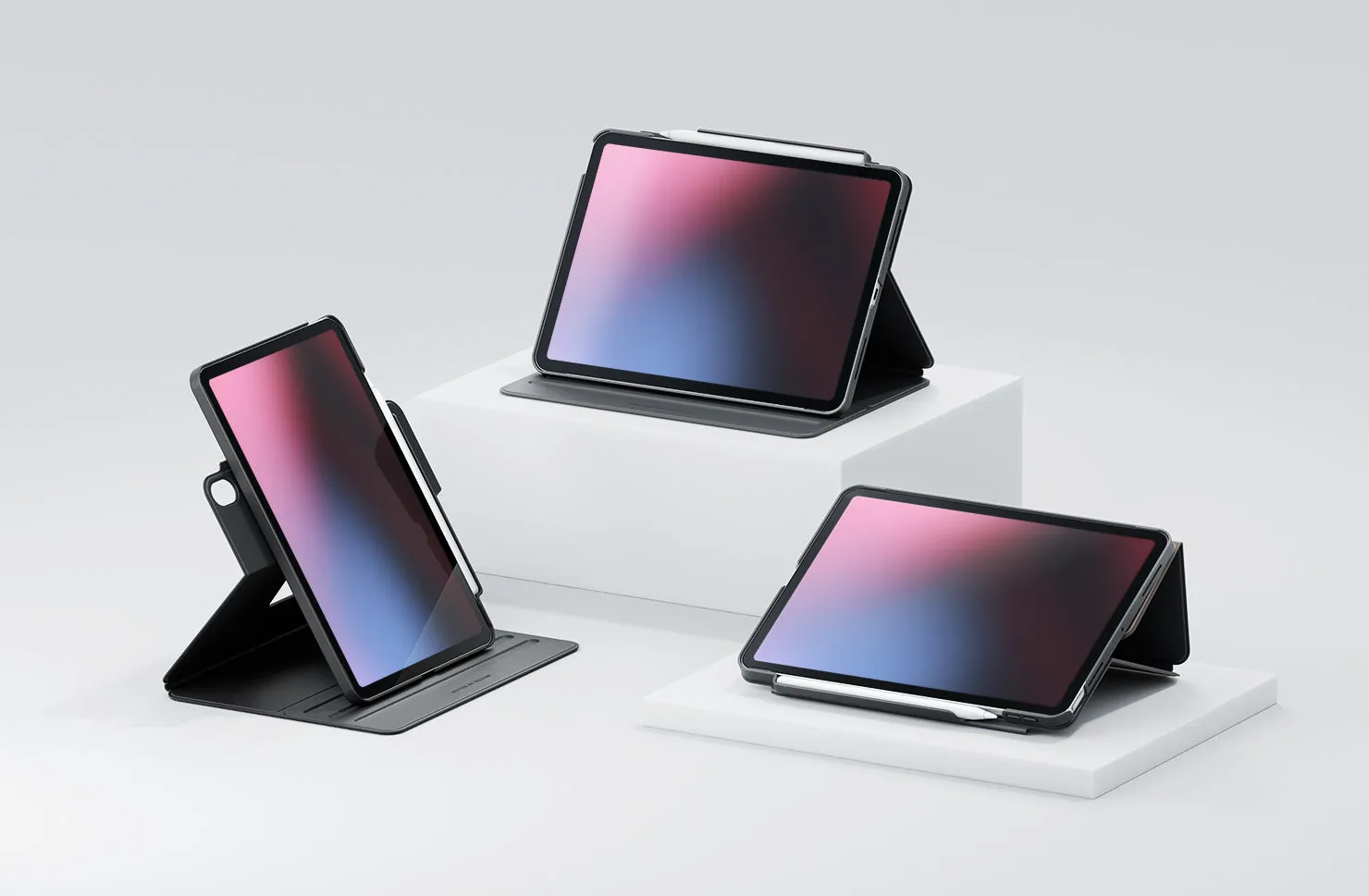 Чехол UNIQ Rovus для iPad Pro 13" (M4-M5), черный (Black)