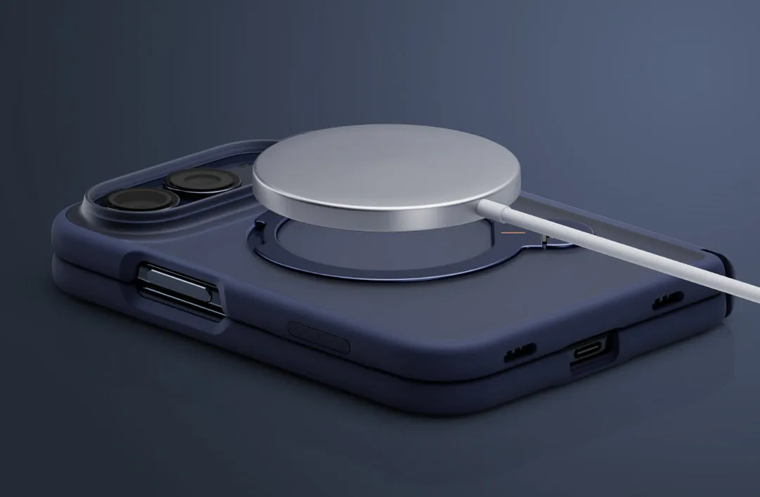 Чехол UNIQ Veren X для iPhone Duo, синий (blue frost)