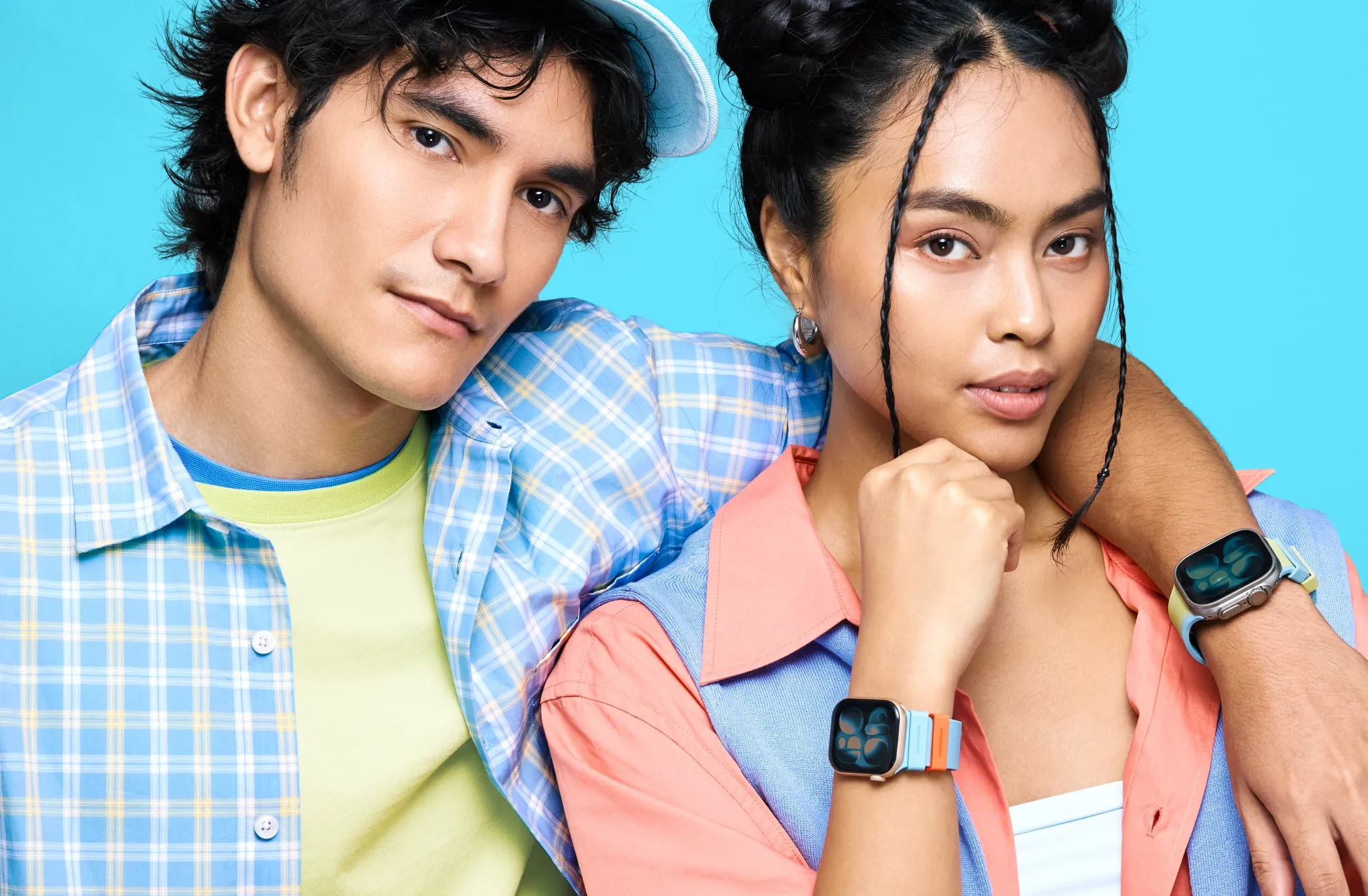 Ремешок UNIQ Revix IV PANTONE Edition для Apple Watch 42/41/40 мм, синий (Terratone Bluesurge)