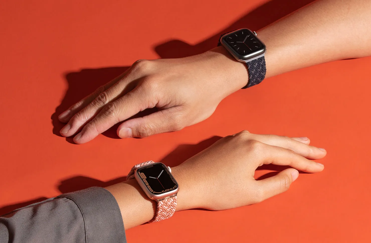 Ремешок UNIQ Aspen DE для Apple Watch 42/41/40 мм, синий (Cerulean Blue)