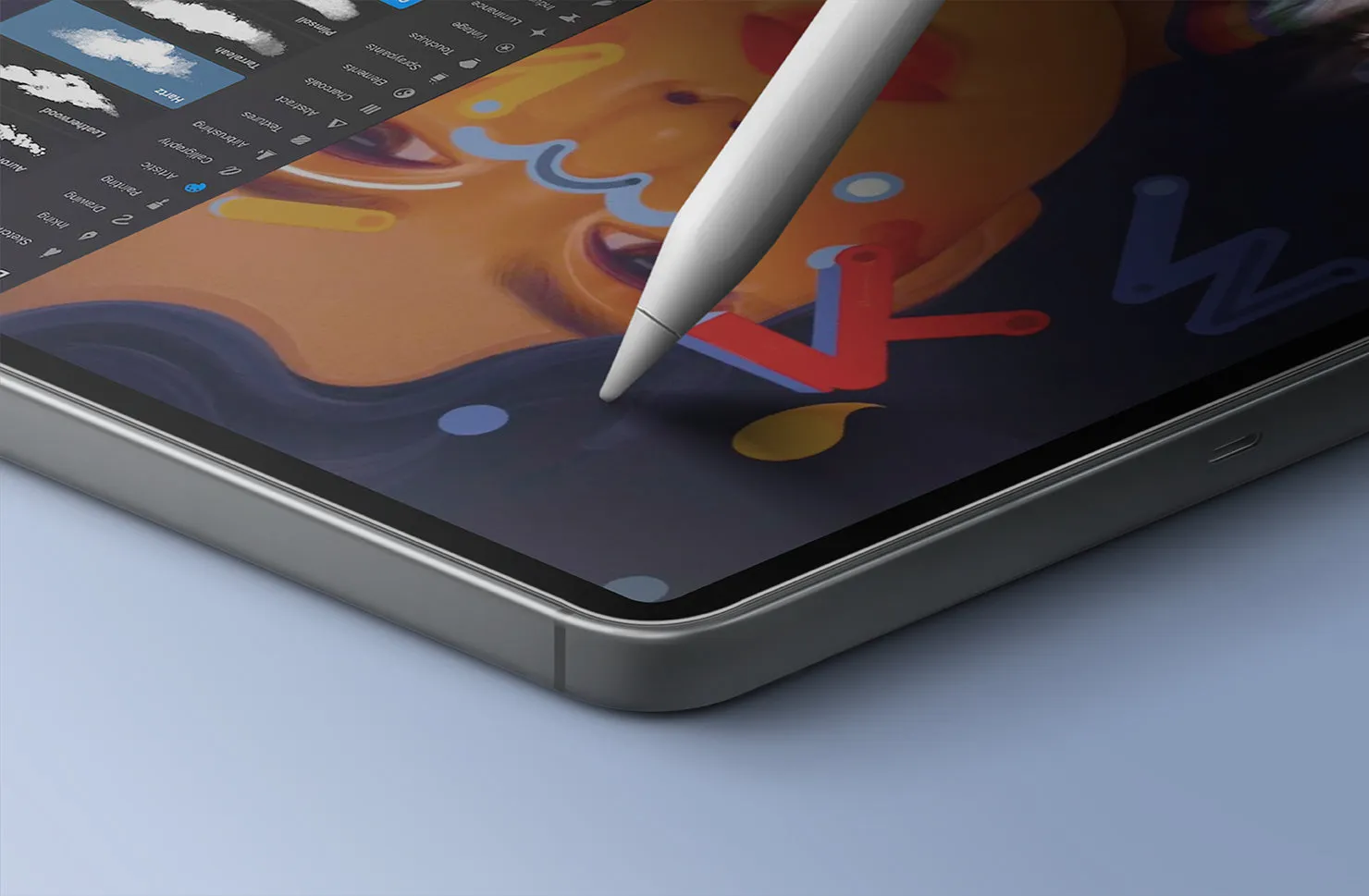 Защитная плёнка UNIQ Optix Paper-Sketch для iPad mini (6th Gen & 7th Gen)