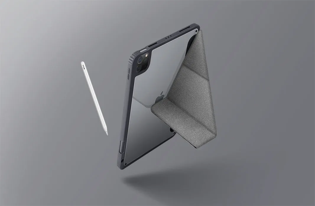 Чехол UNIQ Moven для iPad Mini (A17 Pro/6th Gen), серый (Dim Gray)