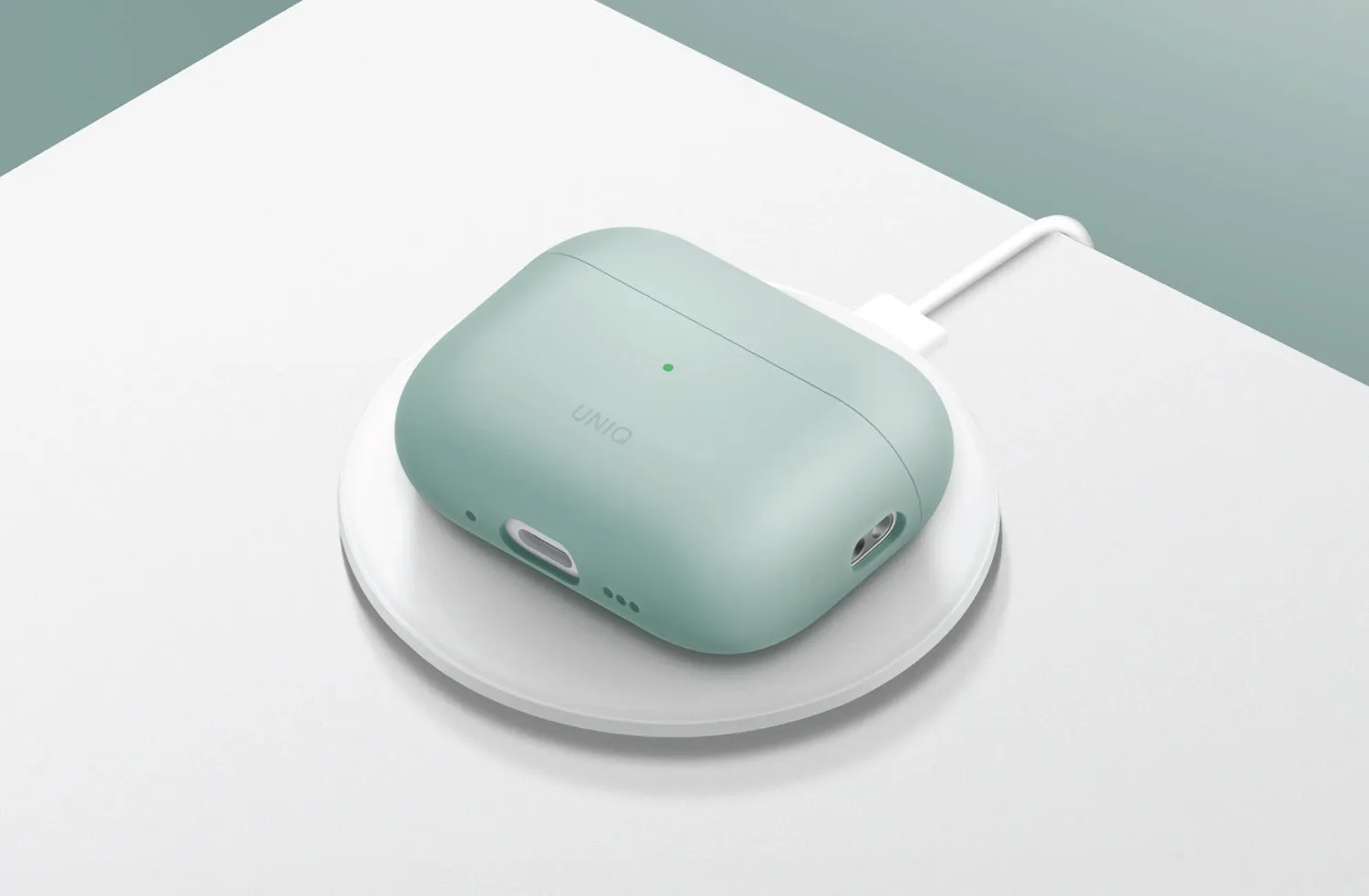 Чехол UNIQ Lino для AirPods Pro (3rd Gen), розовый (Blush Pink)