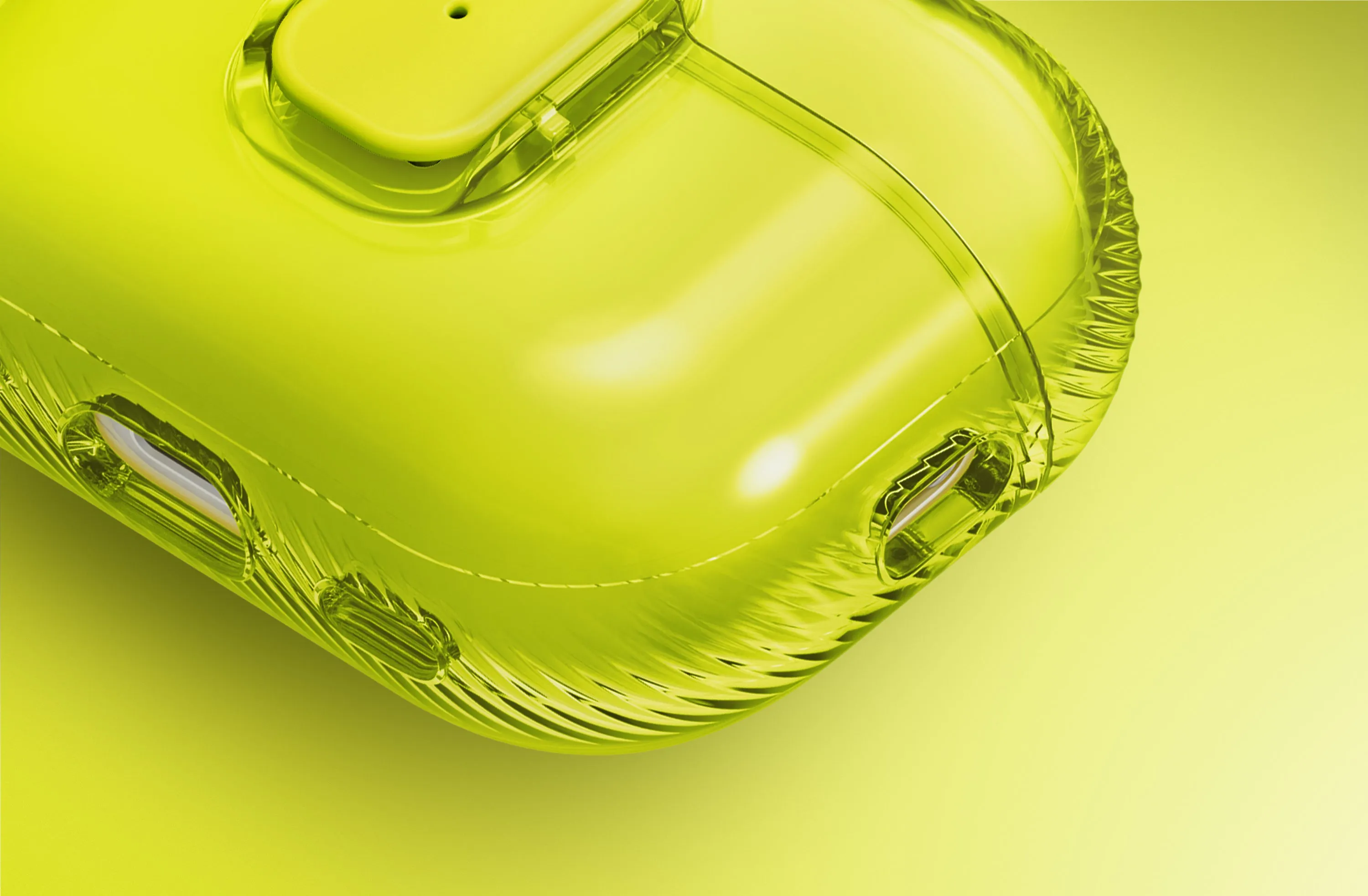 Чехол UNIQ Glase Pro для AirPods Pro (3rd Gen), прозрачный (Crystalclear)