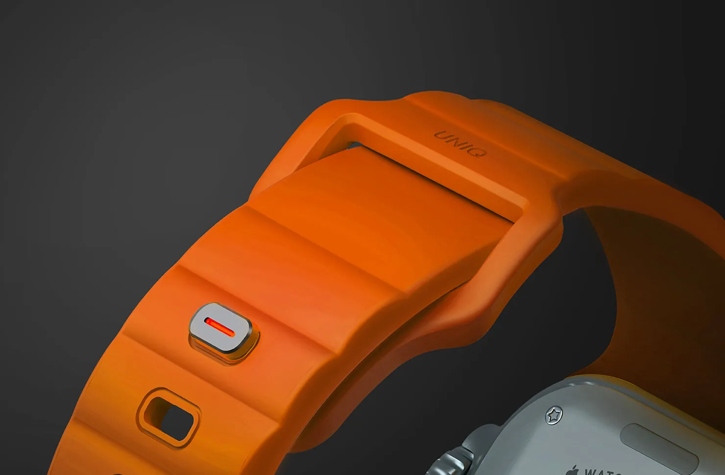 Ремешок UNIQ Stride для Apple Watch 42/41/40 мм, розовый (palepink)