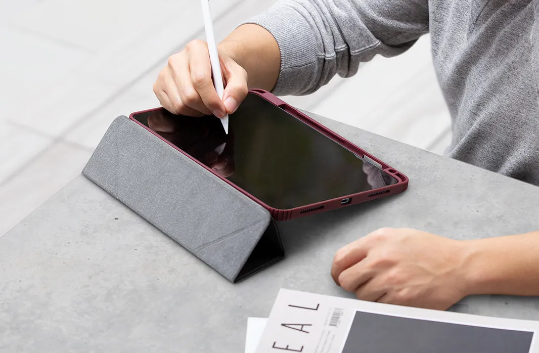 Чехол UNIQ Moven для iPad Mini (A17 Pro/6th Gen), серый (Dim Gray)