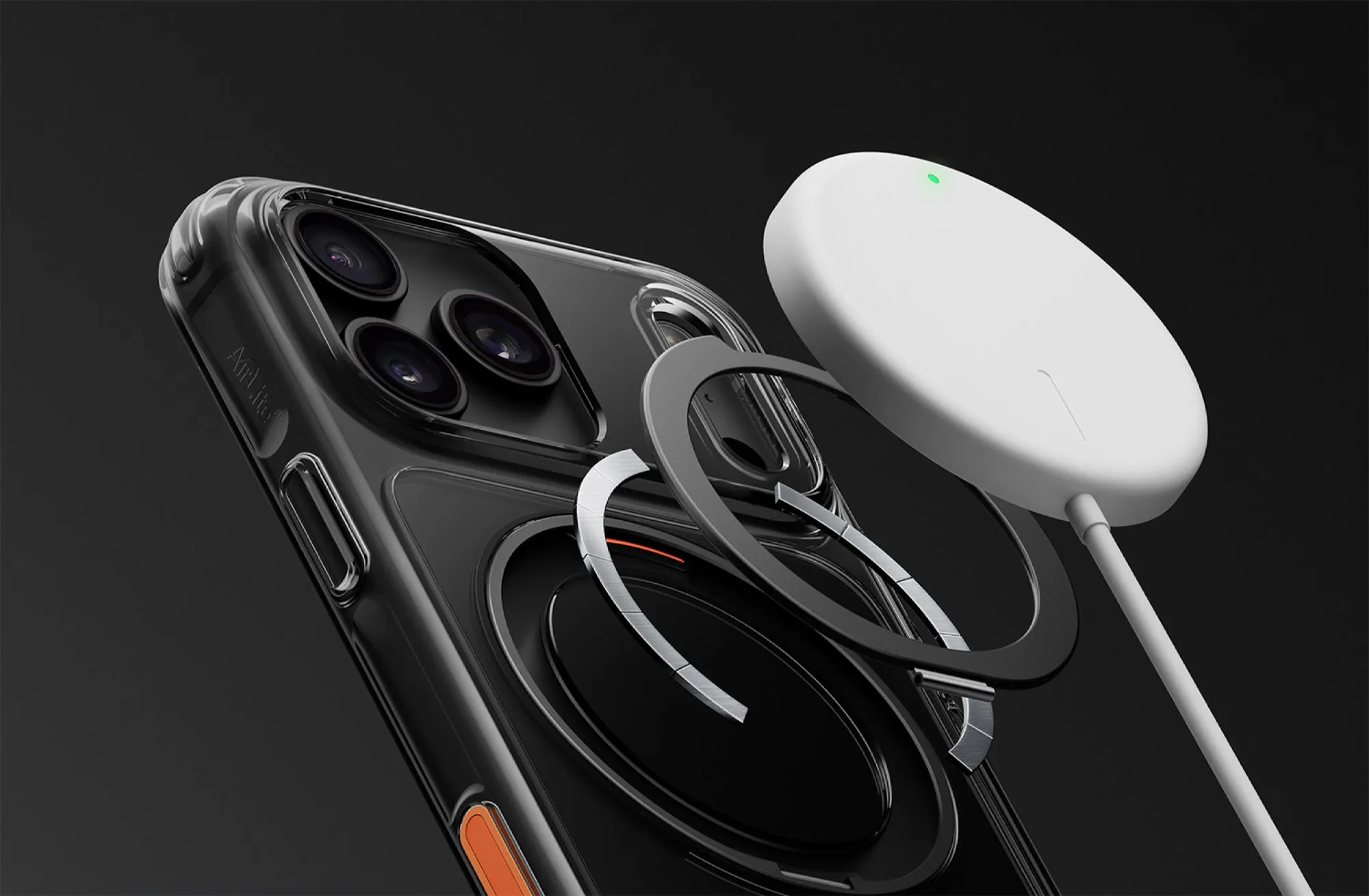 Чехол UNIQ Swivix 360 для iPhone 18 Pro, прозрачный (clear)