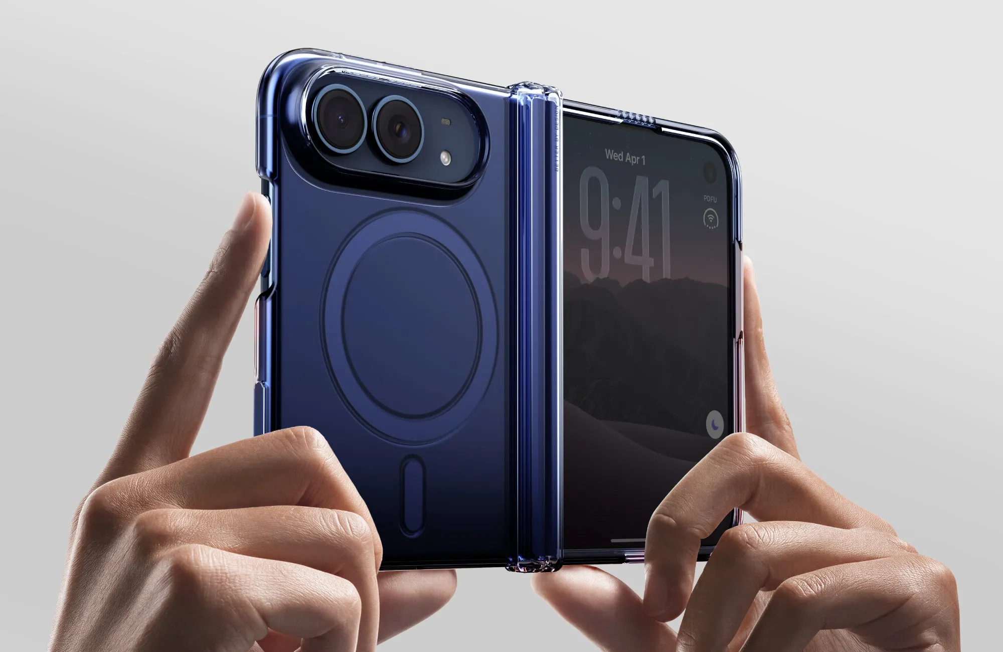Чехол UNIQ AirSuit для iPhone Duo, прозрачный (clear)
