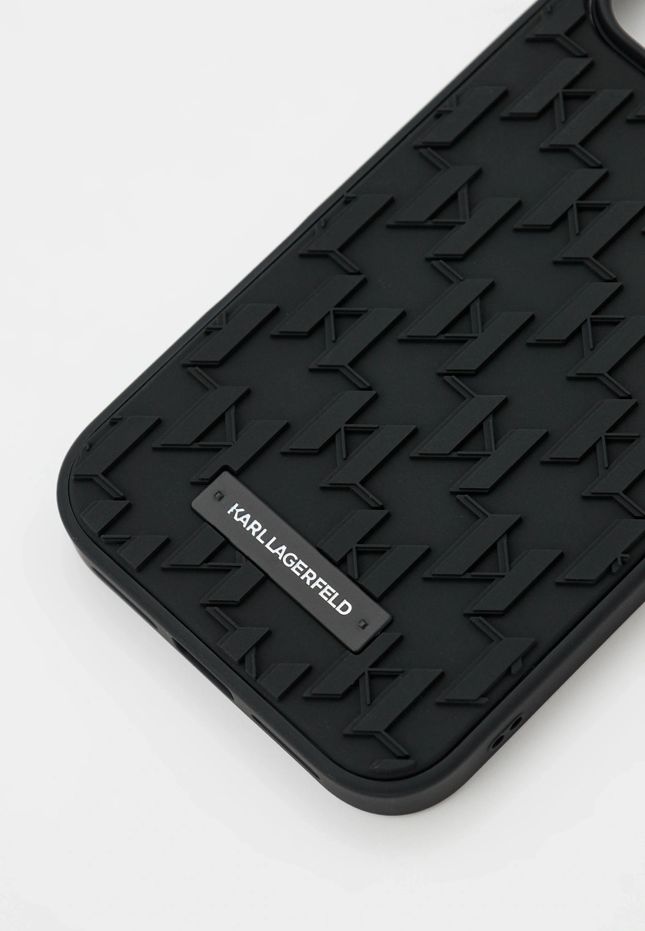 Чехол Karl Lagerfeld iPhone 17 Pro, Черный, 3D Rubber с объемными элементамиphoto2